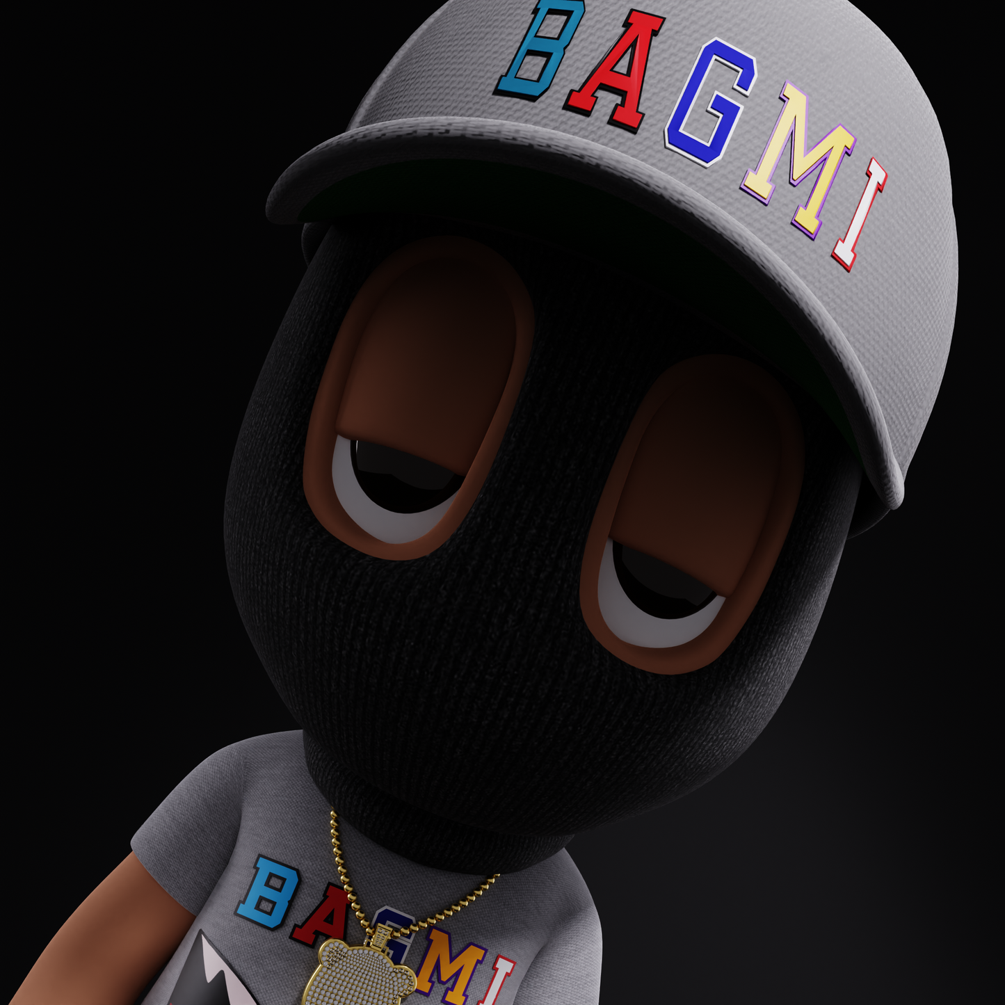 BAGMI 5 Panel Snapback (Digital Download)