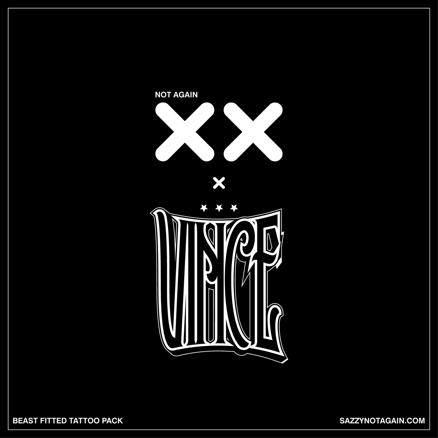VIN x NOTAGAIN "Halloween" Tattoo Pack (Digital Download) "T-Pose"