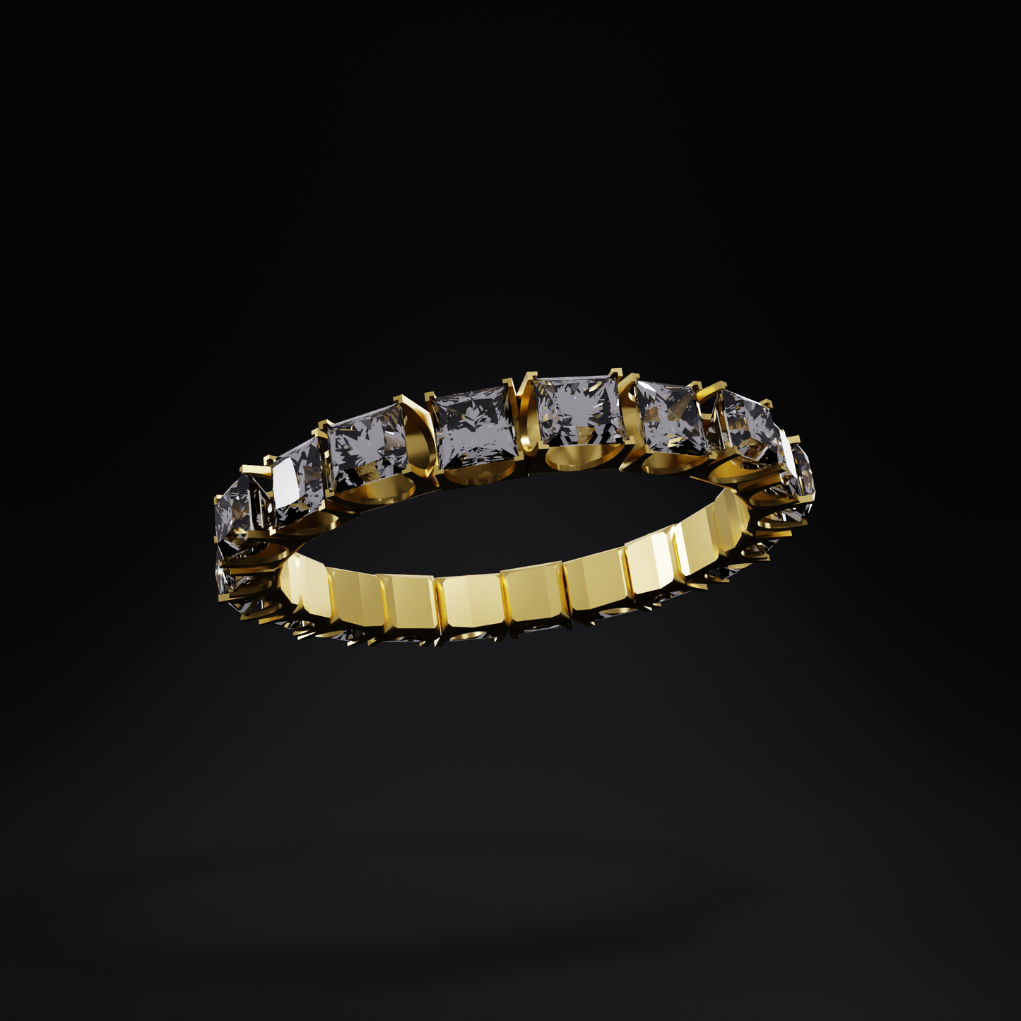 BeastGems Diamond Tennis Ring (Digital Download)