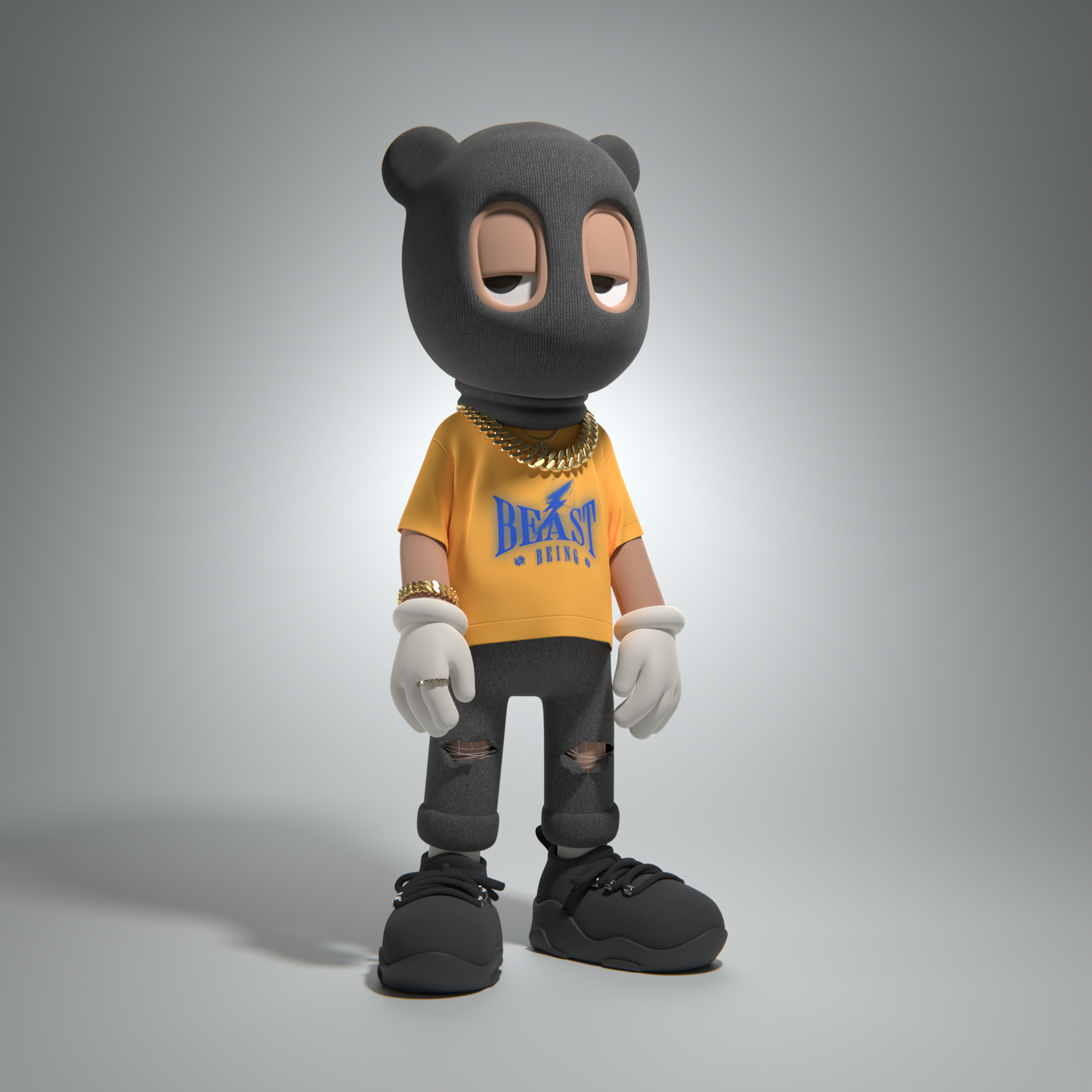 "Human" Oversized Crew Neck T-Shirt