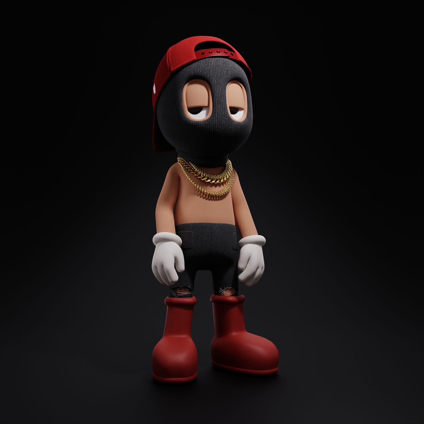 BAGMI "BIG RED" Boots (Digital Download)