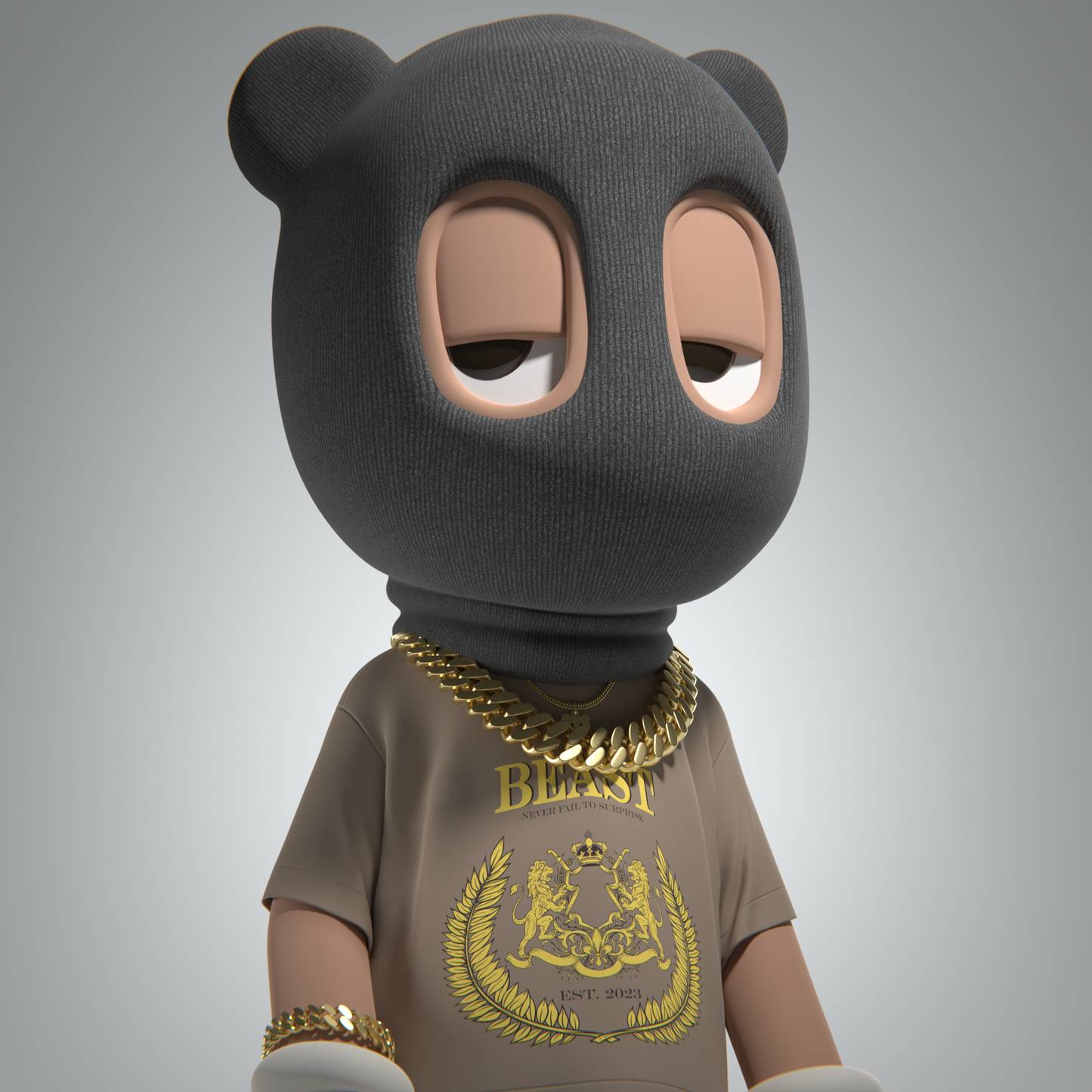 "Royal" Oversized Crew Neck T-Shirt