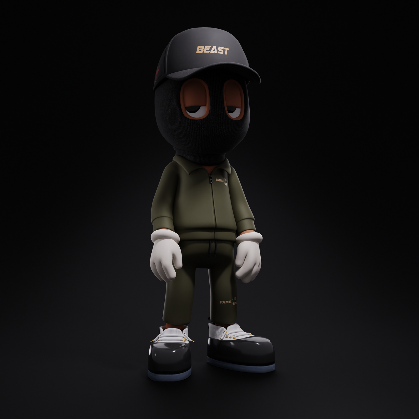 BeastWear "Famous" Track Suit (Digital Download)