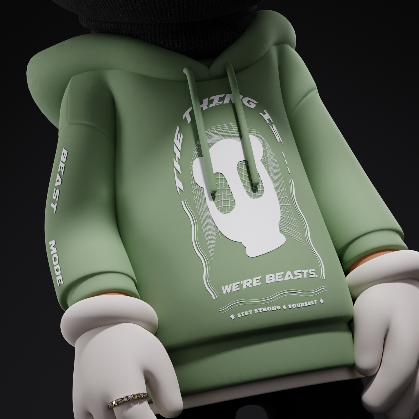 BeastBasics "The Thing Is..." Hoodie (Digital Download)