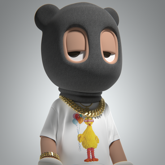 "Sesame v1" Oversized Crew Neck T-Shirt